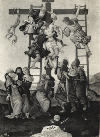 The Metropolitan Museum of Art — Lippi Filippino, Workshop of. The Descent from the Cross — insieme